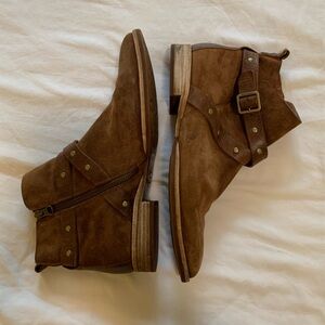 Kork Ease women brown leather books